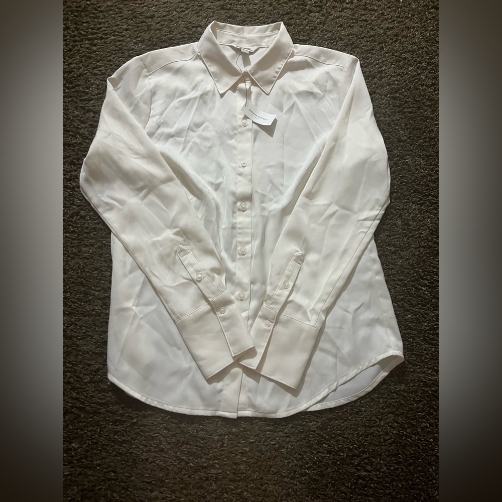 BANANA REPUBLIC SILKY CLASSIC SHIRT - Picture 5 of 6